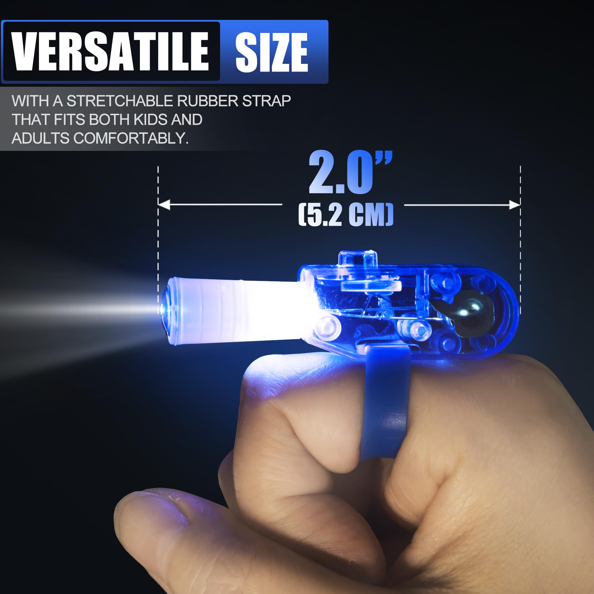 LED Projector Finger Light + FREE Umrah Saving Box 🎁