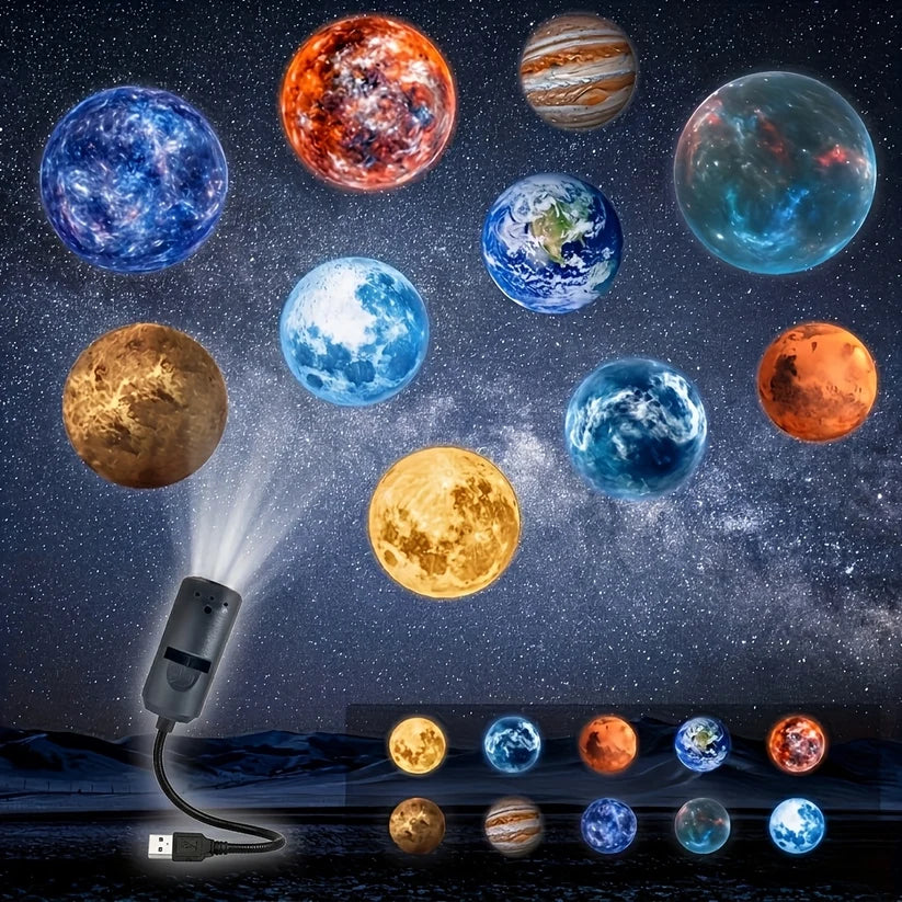 Galaxy Magic Moon Ceiling Lamp  🌙