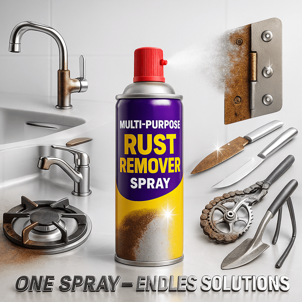 2x Premium Multi-Purpose Rust Remover | Anti-Corrosion & Metal Protection Spray - Limited Time BOGO Offer!