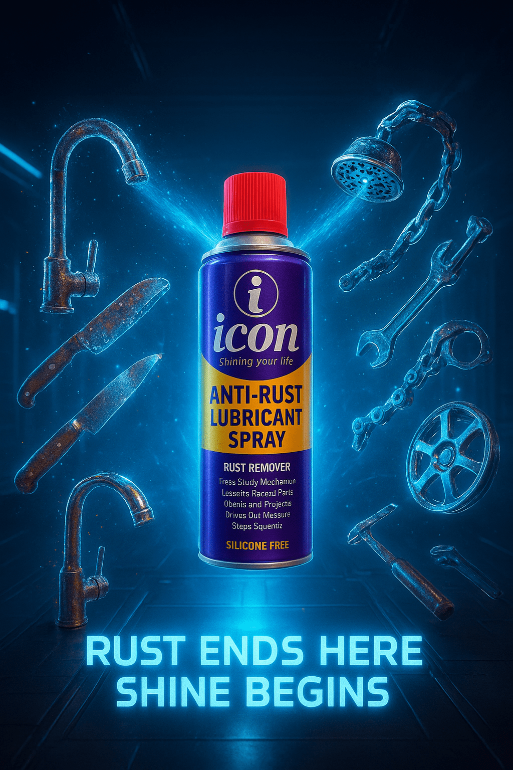 2x Premium Multi-Purpose Rust Remover | Anti-Corrosion & Metal Protection Spray - Limited Time BOGO Offer!